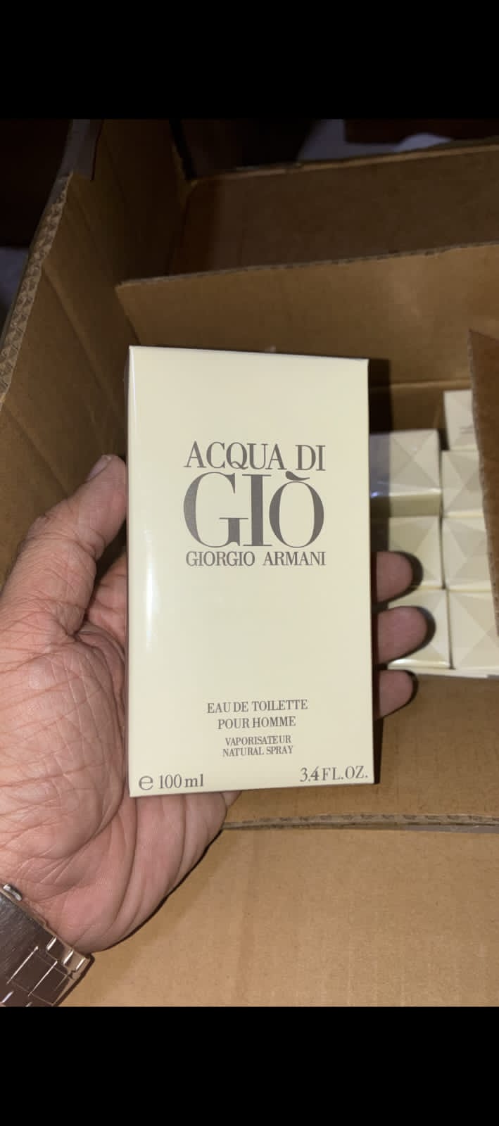 Armani Acqua Di Gio Pour Homme Eau de Toilette for Men – 3.4 fl oz