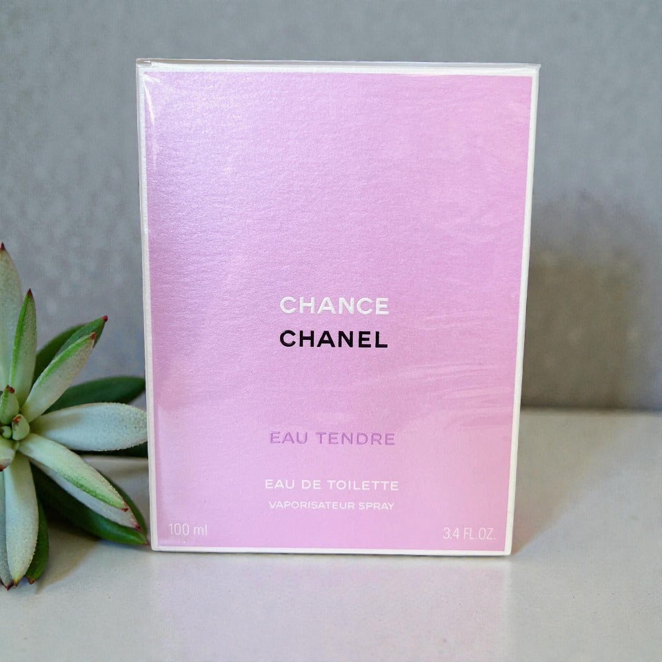 CHANEL CHANCE Eau Tendre Eau de Toilette Spray for Women 3.4 oz