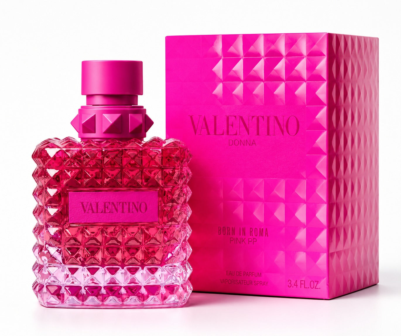 VALENTINO DONNA BORN IN ROMA PINK PP Eau de Parfum 3.4oz.