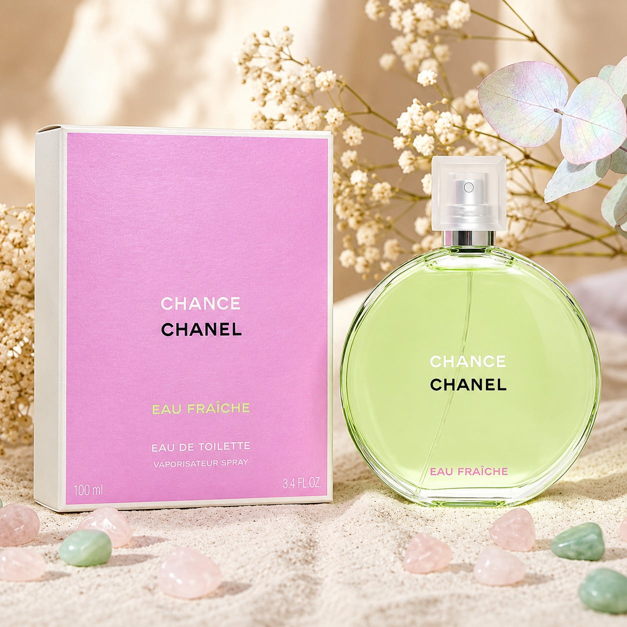 Chanel Chance Eau Fraîche Eau de Toilette Spray for Women 100ml / 3.4 fl oz