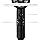 AINA Hair Dryer with Diffuser and Comb – Full-Featured Blow Dryer, Black, 110V