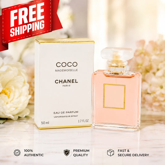 CHANEL Coco Mademoiselle Eau de Parfum Spray for Women 50ml (1.7 fl oz) – Long Lasting Luxury Fragrance