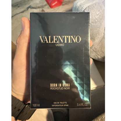Valentino Born in Roma Rockstud Noir Eau de Toilette Spray for Men 3.4 fl oz / 100ml